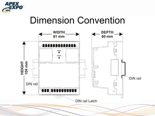 Dimension Convention
 