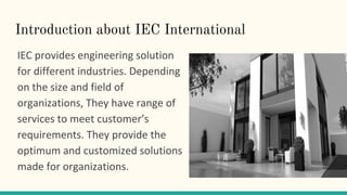 Iec Building Design IEC International, Industrial and Housing Estates | PDF