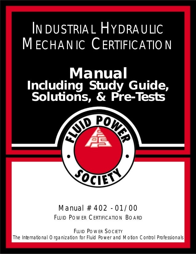 Industrial hydraulic mechanic certification
