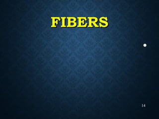 FIBERSFIBERS
•
14
 
