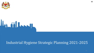 33
33
33
Industrial Hygiene Strategic Planning 2021-2025
33
 