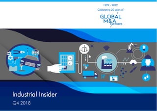 1
Q4 2018
Industrial Insider
1999 - 2019
Celebrating 20 years of
 