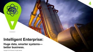 4
Intelligent Enterprise:
Huge data, smarter systems—
better business.
Copyright © 2015 Accenture All rights reserved.
 