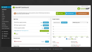 AURÉLIEN DENIS - WORDCAMP PARIS - 23 JANVIER 2015
 