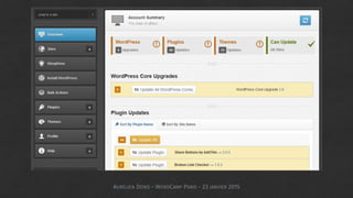 AURÉLIEN DENIS - WORDCAMP PARIS - 23 JANVIER 2015
 