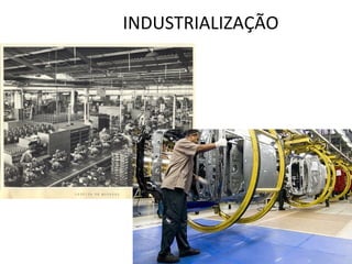 INDUSTRIALIZAÇÃO
 