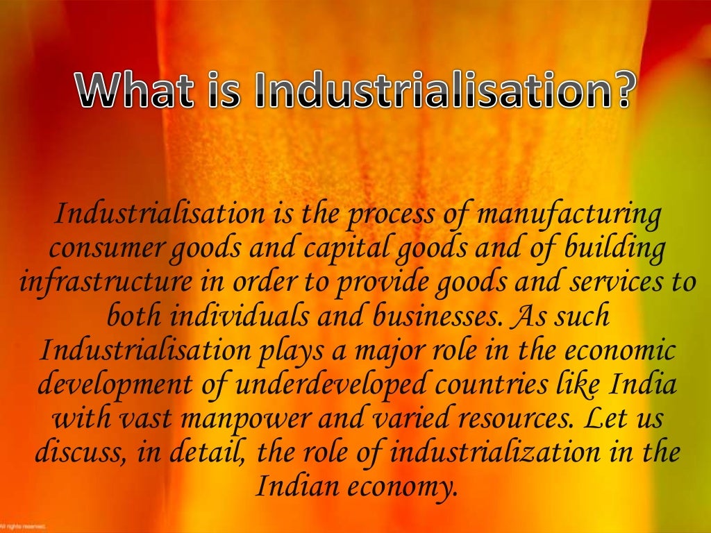 Industrialization