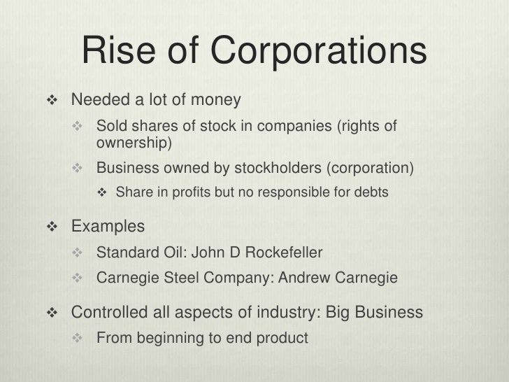 Industrialization Spreads