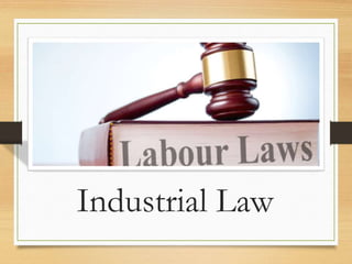 Industrial Law
 