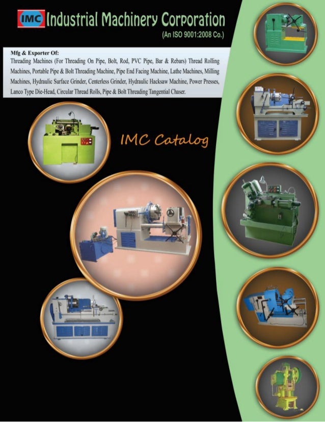 Industrial Machinery Corporation, India, Ludhiana , Thread Rolling Ma…