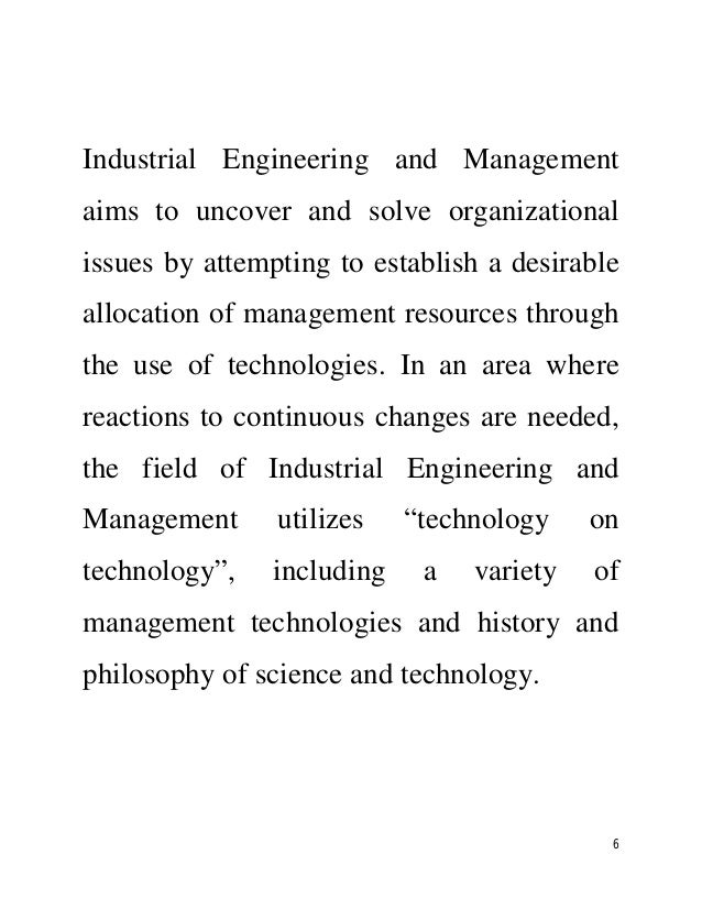 Industrial management by mirola