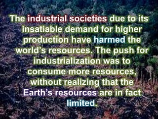 Industrial or modern society | PPTX
