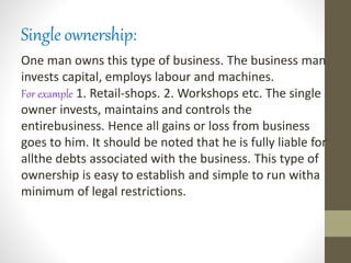 Machine Ownership Industrial ownership | PPTX