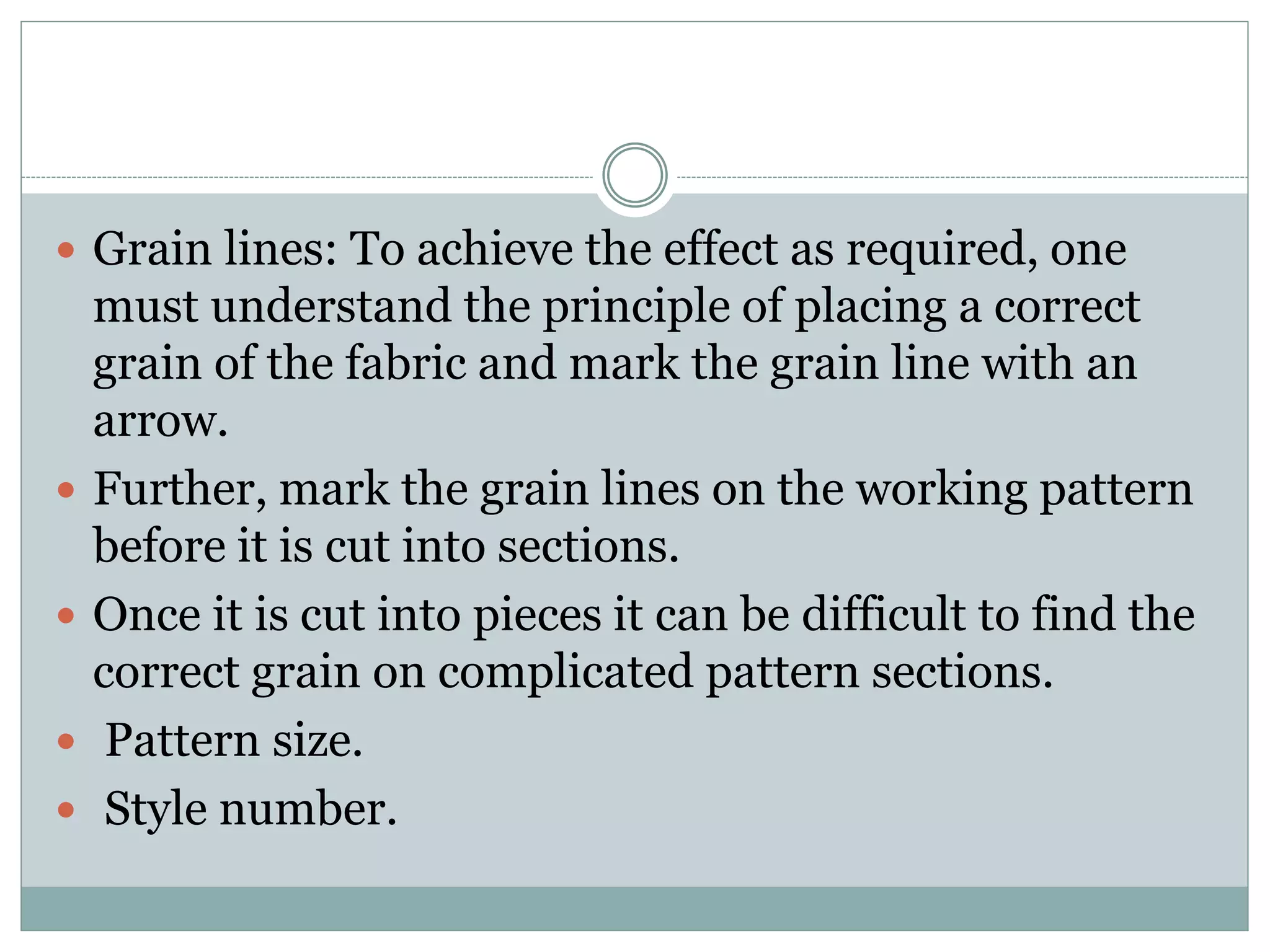 Industrial pattern making | PPTX
