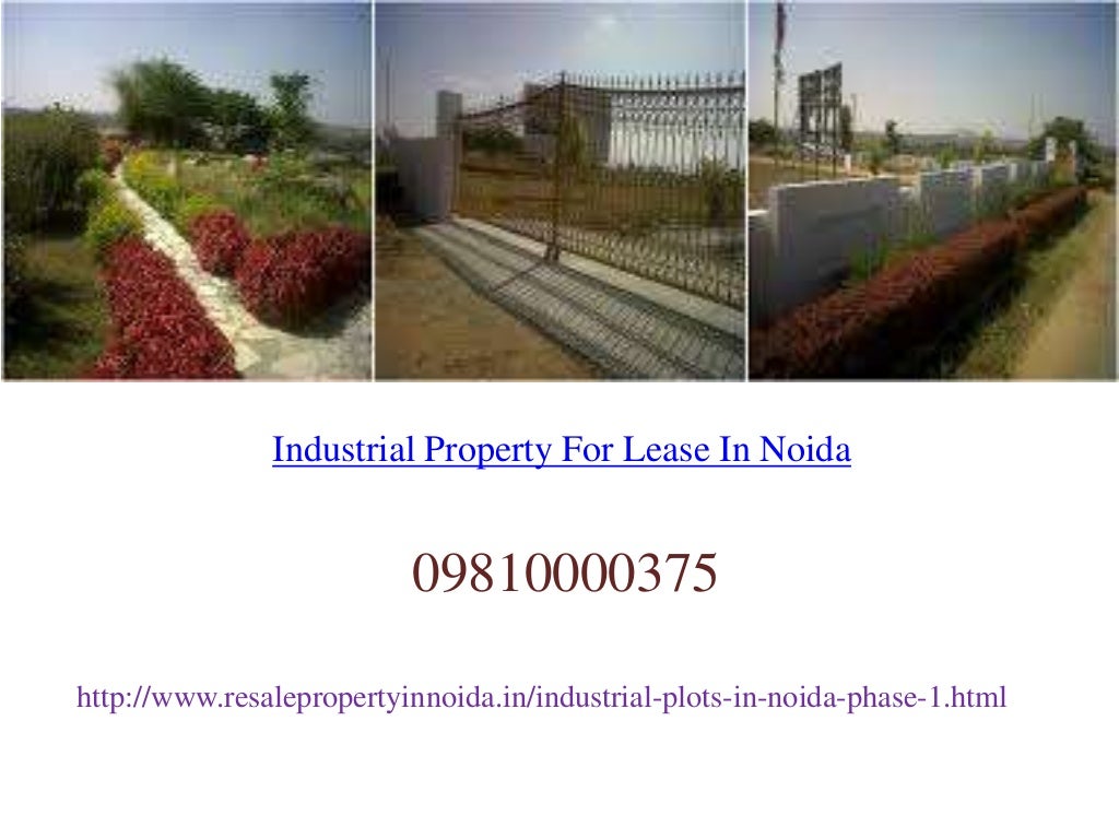 Industrial Plots For Sale In Noida