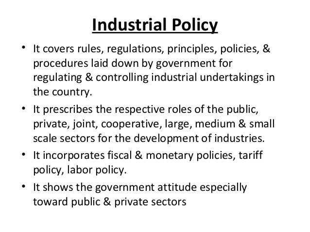 Industrial policy