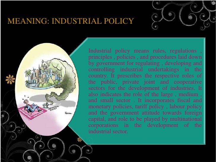 Industrial policy,1991
