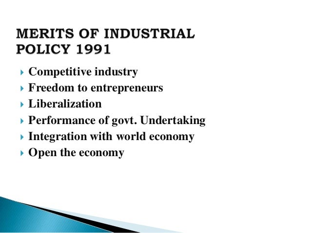 industrial policy 1991 Definition of industrial policy: government policy to influence which industries expand and, perhaps implicitly, which contract, via subsidies, tax. industrial policy 1991 Definition of industrial policy: government policy to influence which industries expand and, perhaps implicitly, which contract, via subsidies, tax.