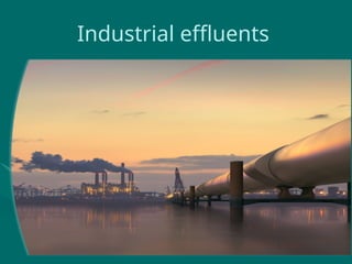 Industrial effluents
 