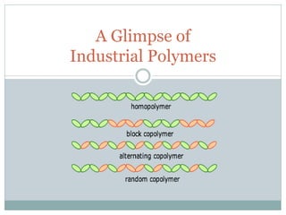 A Glimpse of
Industrial Polymers

 