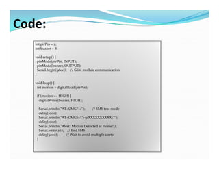 Industrial presentation [2].pdf Robotics and ebedded system | PDF