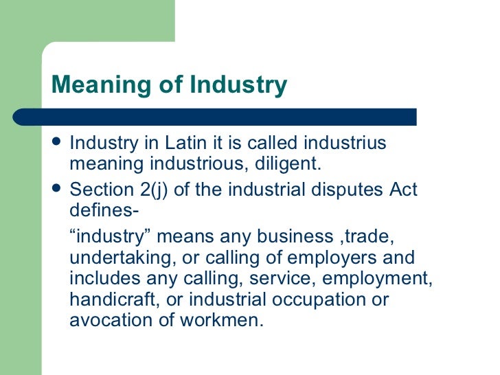 Industrial relations 2010