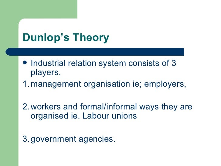 Industrial relations 2010