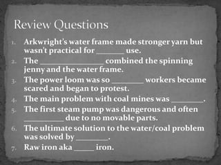 Industrial revolution | PPTX