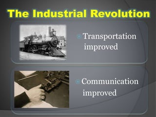 Industrial revolution | PPTX