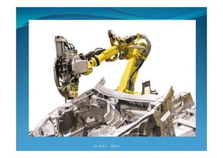 Industrial robotics- APPLICATIONS OF ROBOTS IN MANUFACTURING | PDF