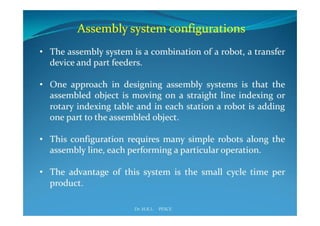 Industrial robotics- APPLICATIONS OF ROBOTS IN MANUFACTURING | PDF