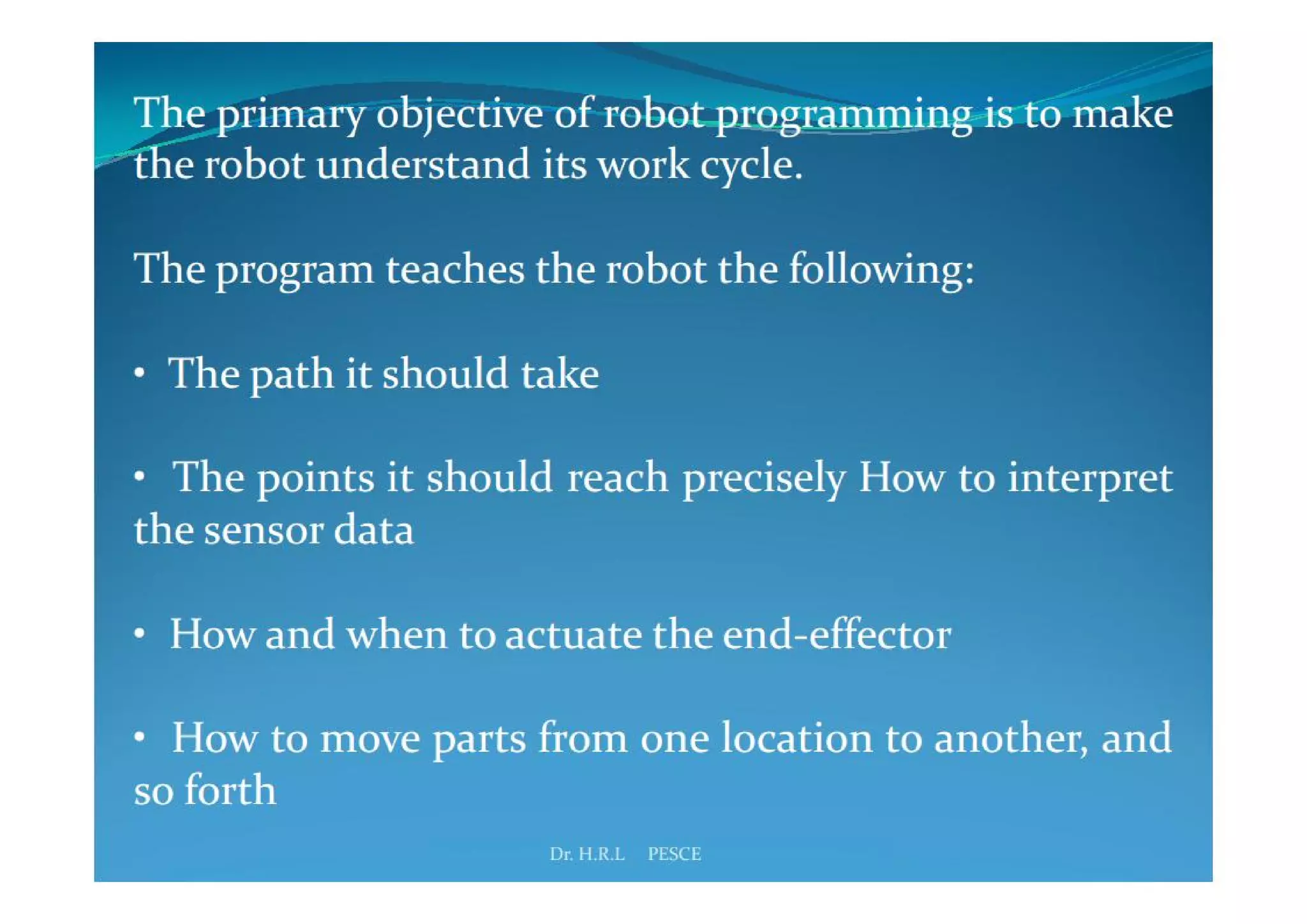 Industrial robotics -Robot programming | PDF | Programming Languages ...