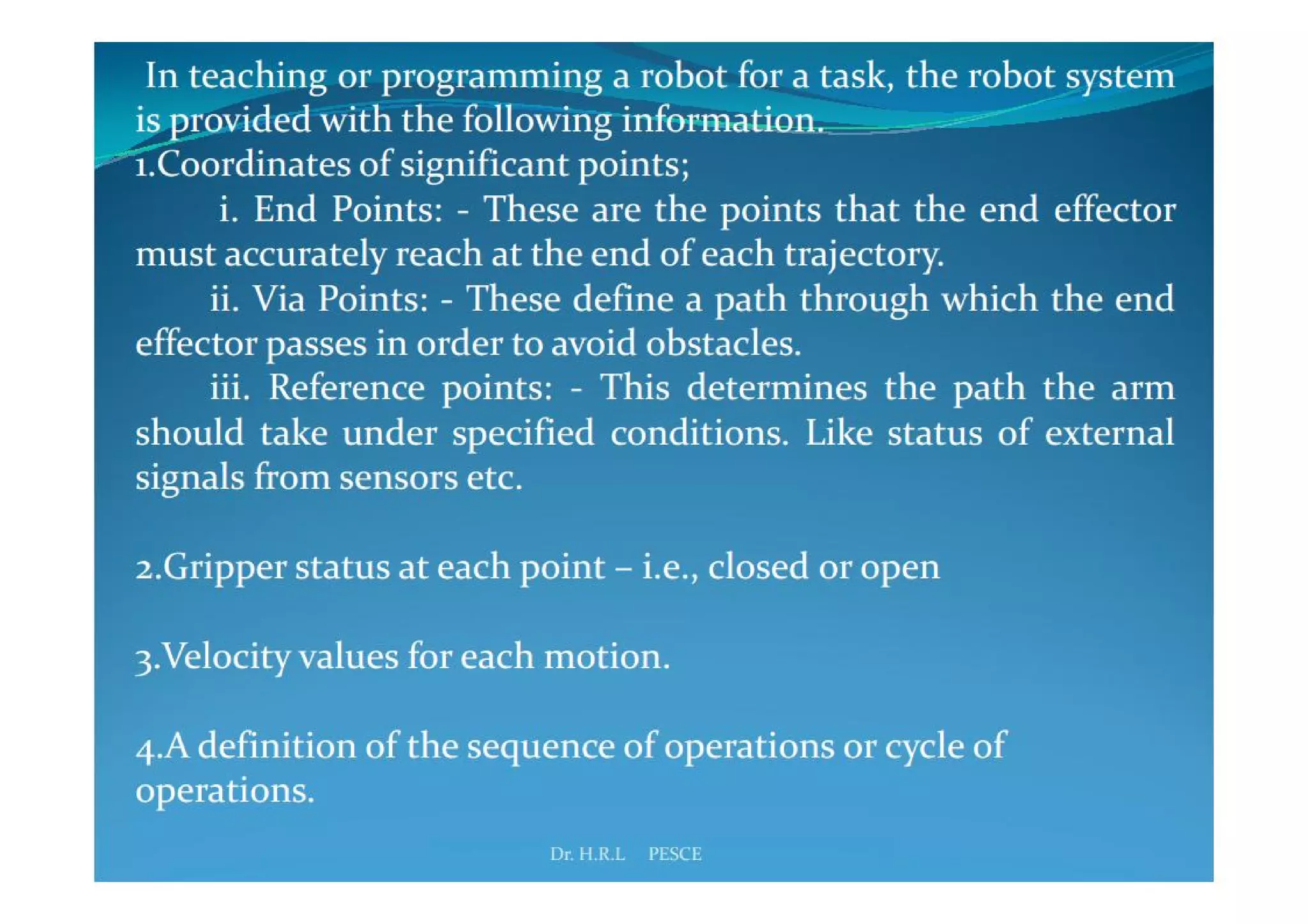 Industrial robotics -Robot programming | PPT