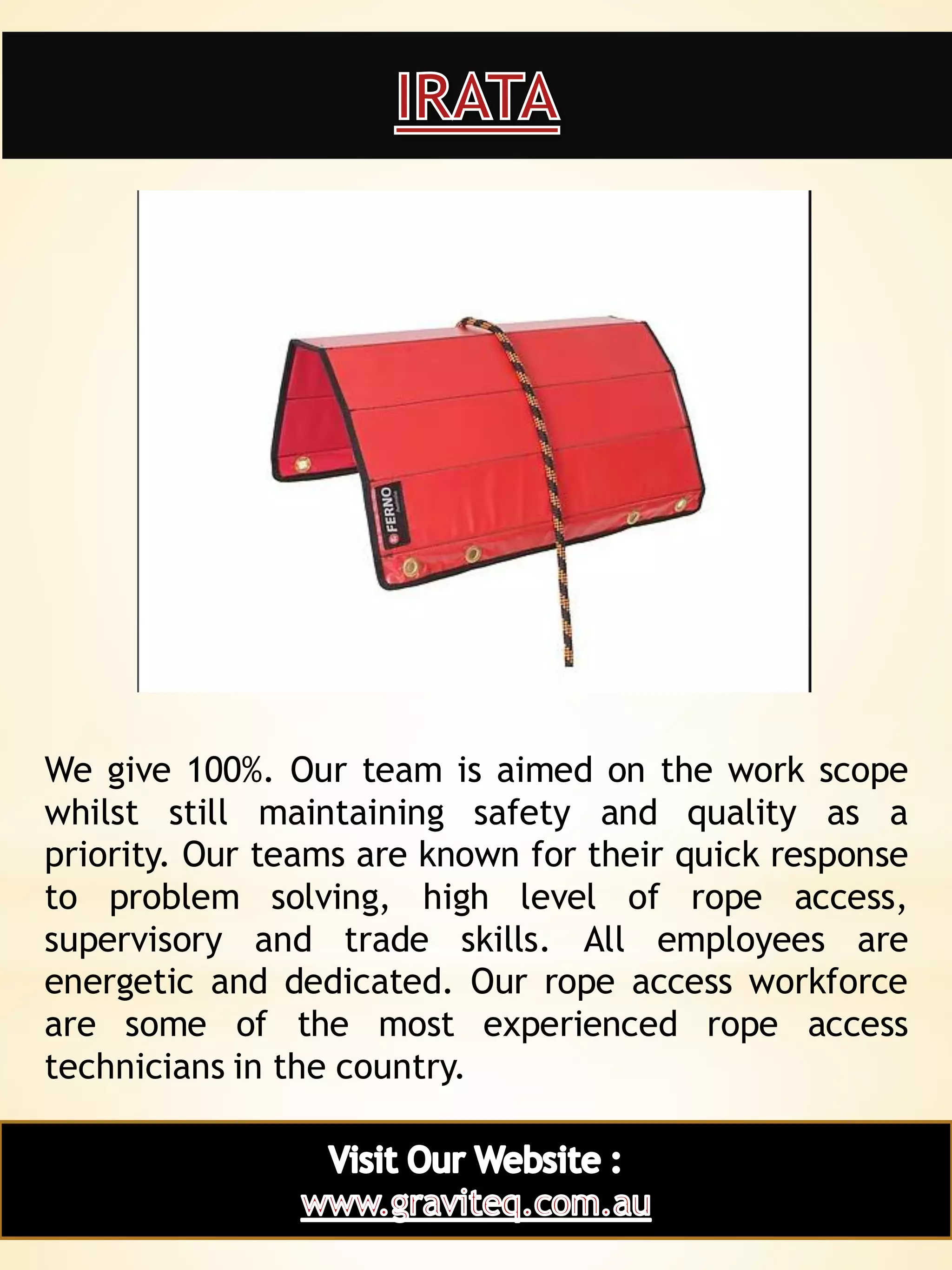 Industrial Rope Access Perth | PDF