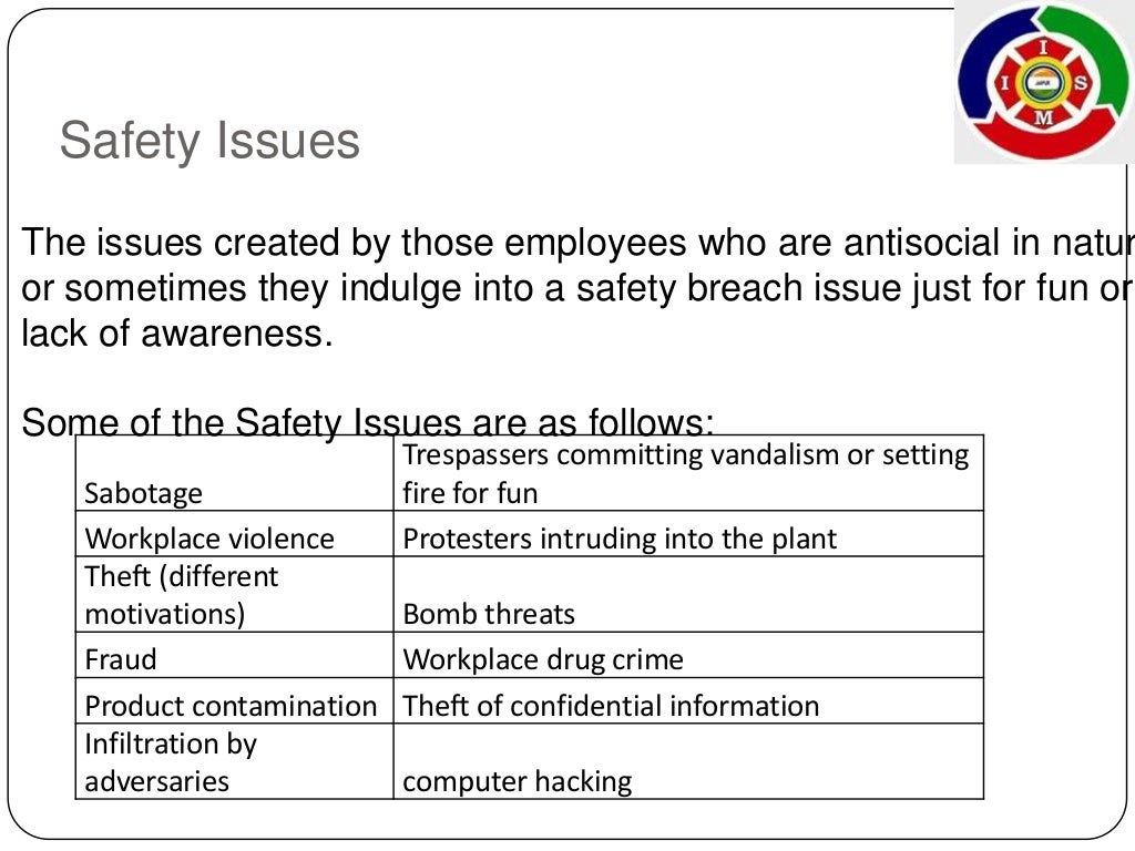 Industrial Safety Management Course IISM