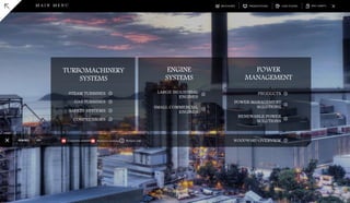 M A I N M E N U
TURBOMACHINERY
SYSTEMS
ENGINE
SYSTEMS
STEAM TURBINES
GAS TURBINES
SAFETY SYSTEMS
COMPRESSORS
LARGE INDUSTRIAL
ENGINES
SMALL COMMERCIAL
ENGINES
POWER
MANAGEMENT
PRODUCTS
WOODWARD OVERVIEW
POWER MANAGEMENT
SOLUTIONS
RENEWABLE POWER
SOLUTIONS
Corporate channel Products/training
DOWNLOADSBROCHURES PRESENTATIONS SPEC SHEETSCASE STUDIES
Website info
 