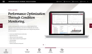 DOWNLOADSBROCHURES PRESENTATIONS SPEC SHEETSCASE STUDIES
TECHNOLOGY
SOLUTIONS
UGRADE
SOLUTIONS
DIGITAL
SOLUTIONS
SERVICES &
SUPPORT
R E N E W A B L E P O W E R S O L U T I O N S
POWER
MANAGEMENT
PRODUCTS
Condition monitoring provides centralized access to analytical insight and historic
information to improve performance optimization of installed assets. By monitoring
CONCYCLE converter systems, Woodward supports users to optimize energy yields and
save service expenses.
• Access to your detailed Concycle converter data
• World wide web access
• Different charts for data visualization
• Analytic software modules for big data support
• Core technologies:
− Machine learning
− Predictive maintenance (coming soon)
DATA ACCESS
Performance Optimization
Through Condition
Monitoring.
 