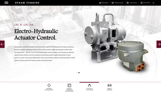 DOWNLOADSBROCHURES PRESENTATIONS SPEC SHEETSCASE STUDIES
DIGITAL
CONTROLS
& SOFTWARE
VALVES &
ACTUATION
SPEED
SENSING
SYSTEM
INTEGRATION
S T E A M T U R B I N E
Woodward's Current to Pressure Converters (CPC-II and CPC-DX Redundant Version) are electro-
hydraulic pressure regulating control valves used to position single-acting steam turbine valve
servos/actuators. The CPC-II and CPC-DX Redundant version accepts 4-20 mA pressure demand
signals and accurately controls oil pressure to precisely position single-acting steam turbine
governor-valves. Precise and stable steam valve control directly relates to improved steam turbine
speed and load control and reduced system mechanical wear.
CPC-II / CPC-DX
Electro-Hydraulic
Actuator Control.
 