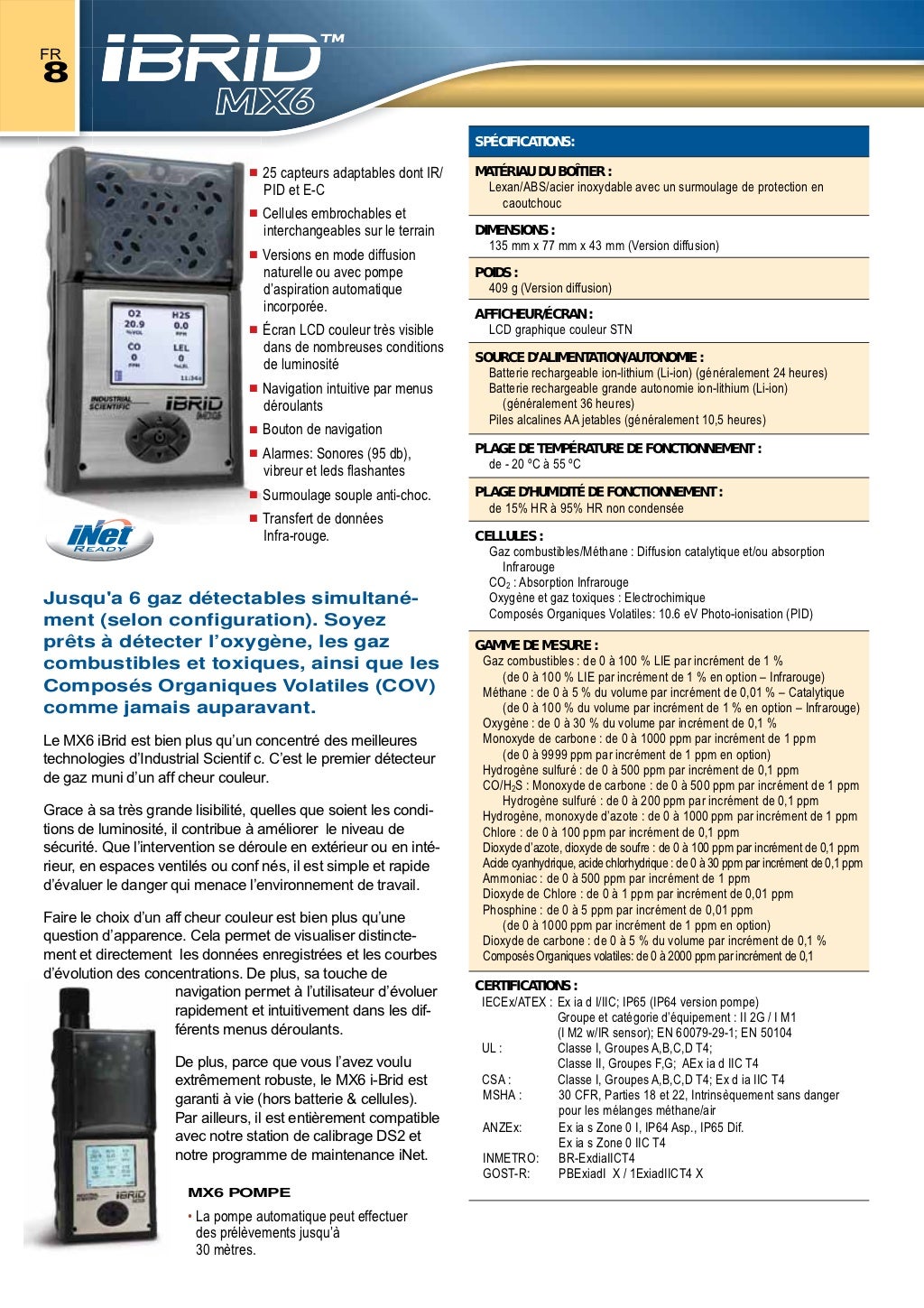 Industrial Scientific Corp. (Isc) 2011 Catalogue