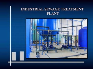 Industrial Sewage Treatment Plant in Chennai.pptx