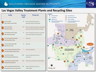 Las Vegas Valley Treatment Plants and Recycling Sites
 