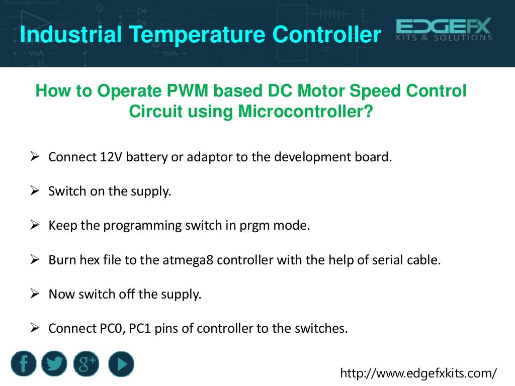 Industrial Temperature Controller using Microcontroller