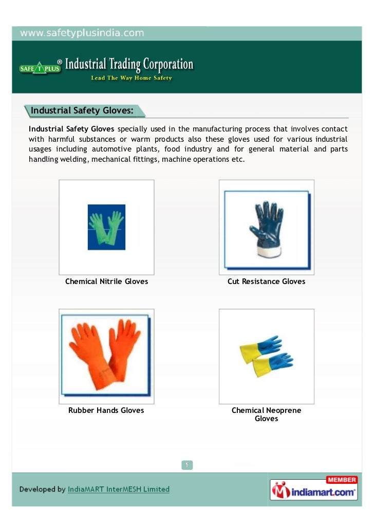 Industrial Trading Corporation, Indore, Safety Equipments