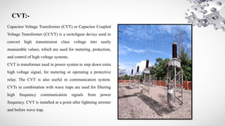 INDUSTRIAL TRAINING PPT on 220/132 Kv substation at hamirpur.pptx