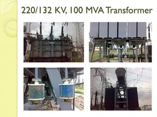 Ratings of Equipments at 132 KV
switchyard
    EQUIPMENT                     RATING
  MAIN BUS-II CVT            220KV//3/...