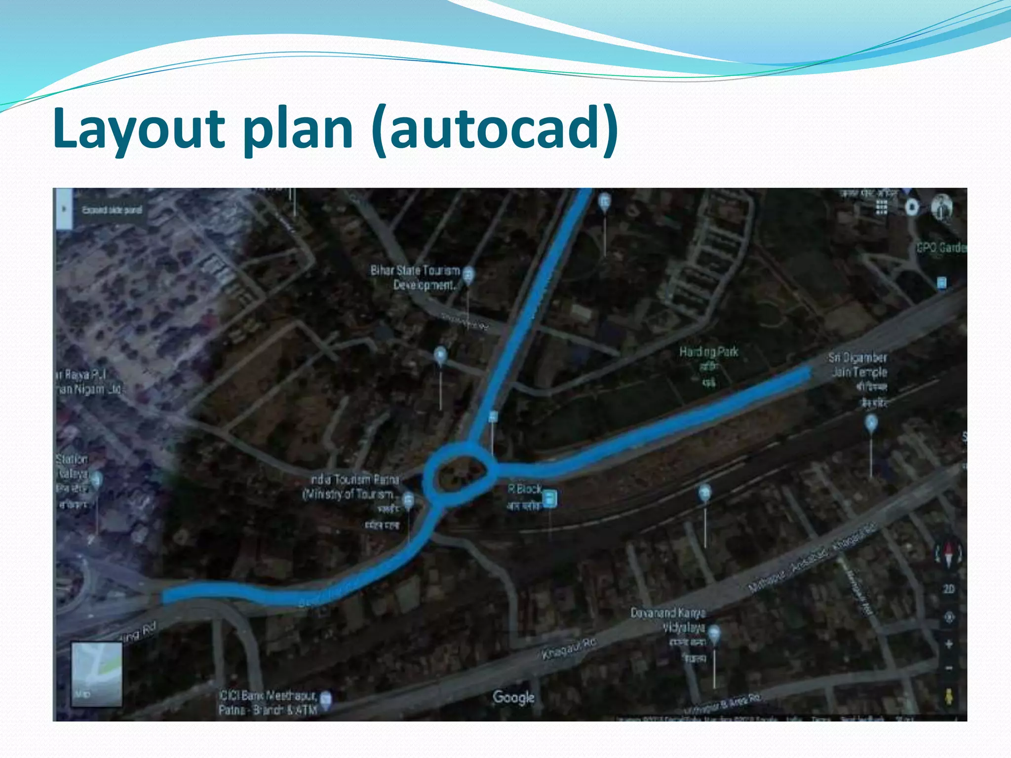 Layout plan (autocad)
 