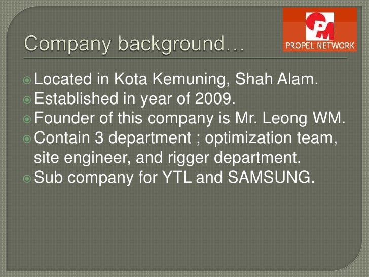 6 months industrial training presentation picture