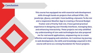 Industrial Training Report on python development | PPTX
