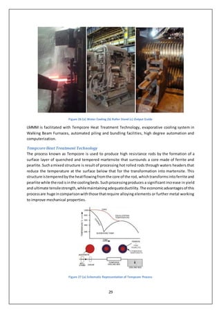 Tempcore Industrial training report- Visakhapatnam Steel Plant. | DOCX