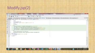 Modify.jsp(2)
 